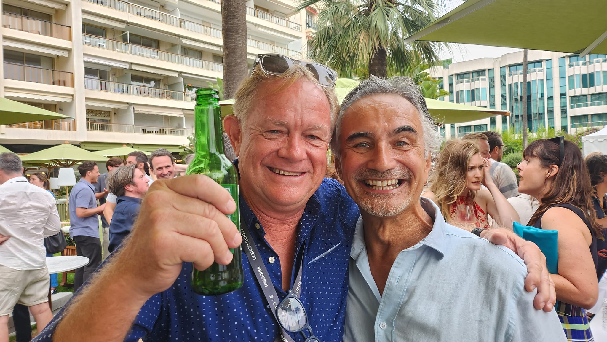 Aussie and Kiwi delegates treated to the annual Campaign Brief Cannes Welcome Cocktails courtesy of Photoplay, Rumble and Fin