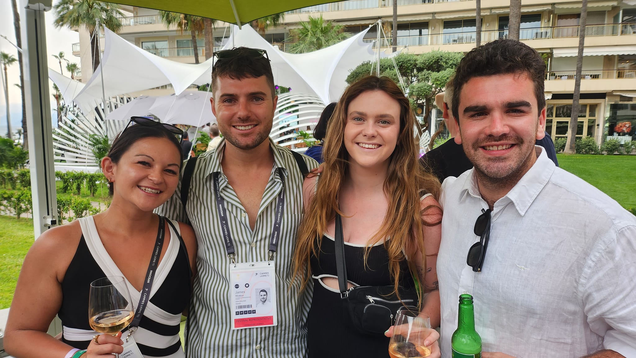 Aussie and Kiwi delegates treated to the annual Campaign Brief Cannes Welcome Cocktails courtesy of Photoplay, Rumble and Fin