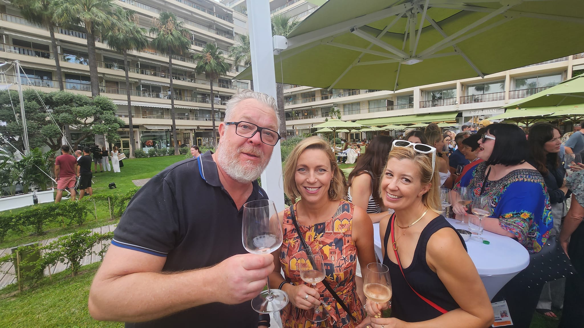 Aussie and Kiwi delegates treated to the annual Campaign Brief Cannes Welcome Cocktails courtesy of Photoplay, Rumble and Fin