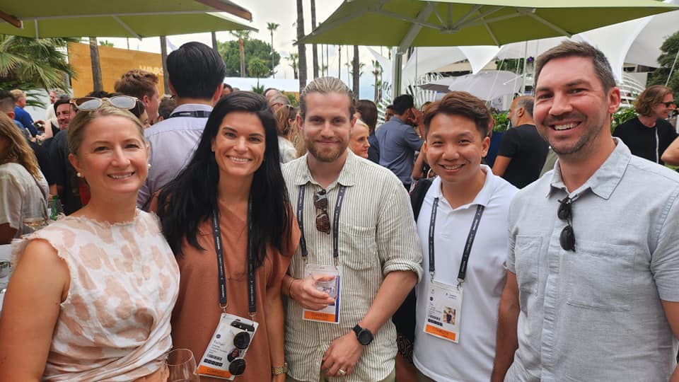 Aussie and Kiwi delegates treated to the annual Campaign Brief Cannes Welcome Cocktails courtesy of Photoplay, Rumble and Fin