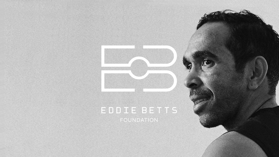 Football legend Eddie Betts launches Eddie Betts Foundation with branding via TABOO