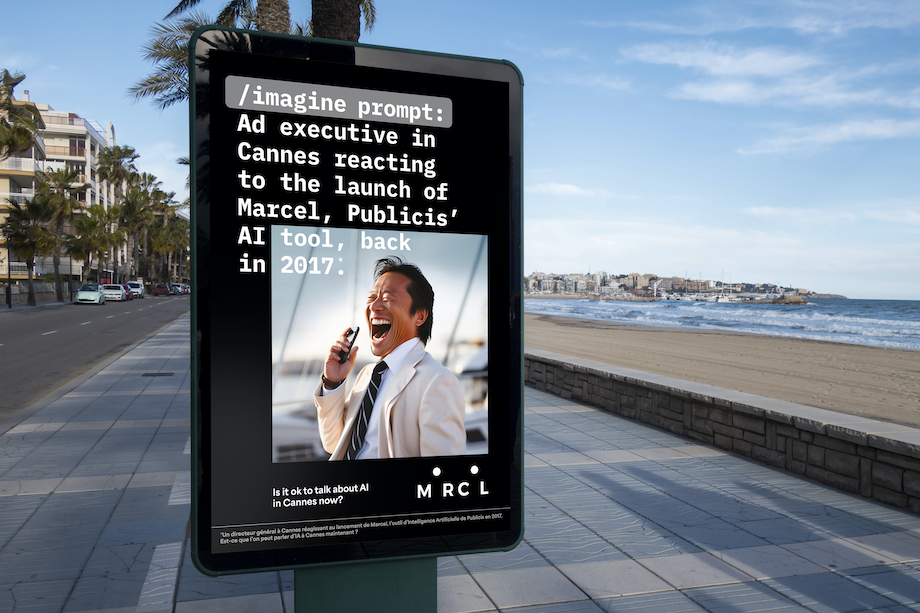 Marcel returns to Cannes now that’s it’s ‘OK to talk about AI’; launches campaign for 6th b’day