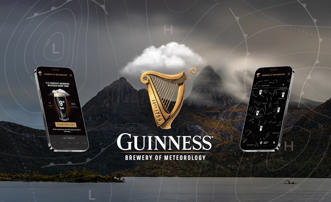 Guinness Brewery of Meteorology launches for optimal drinking conditions this winter in newly launched campaign via Thinkerbell